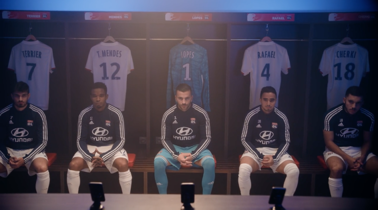 plus de prod pub hyundai preums OL olympiquer lyonnais groupama stadium