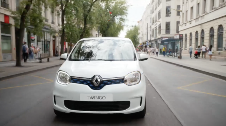 Renault twingo ze electric pub voiture plus de prod