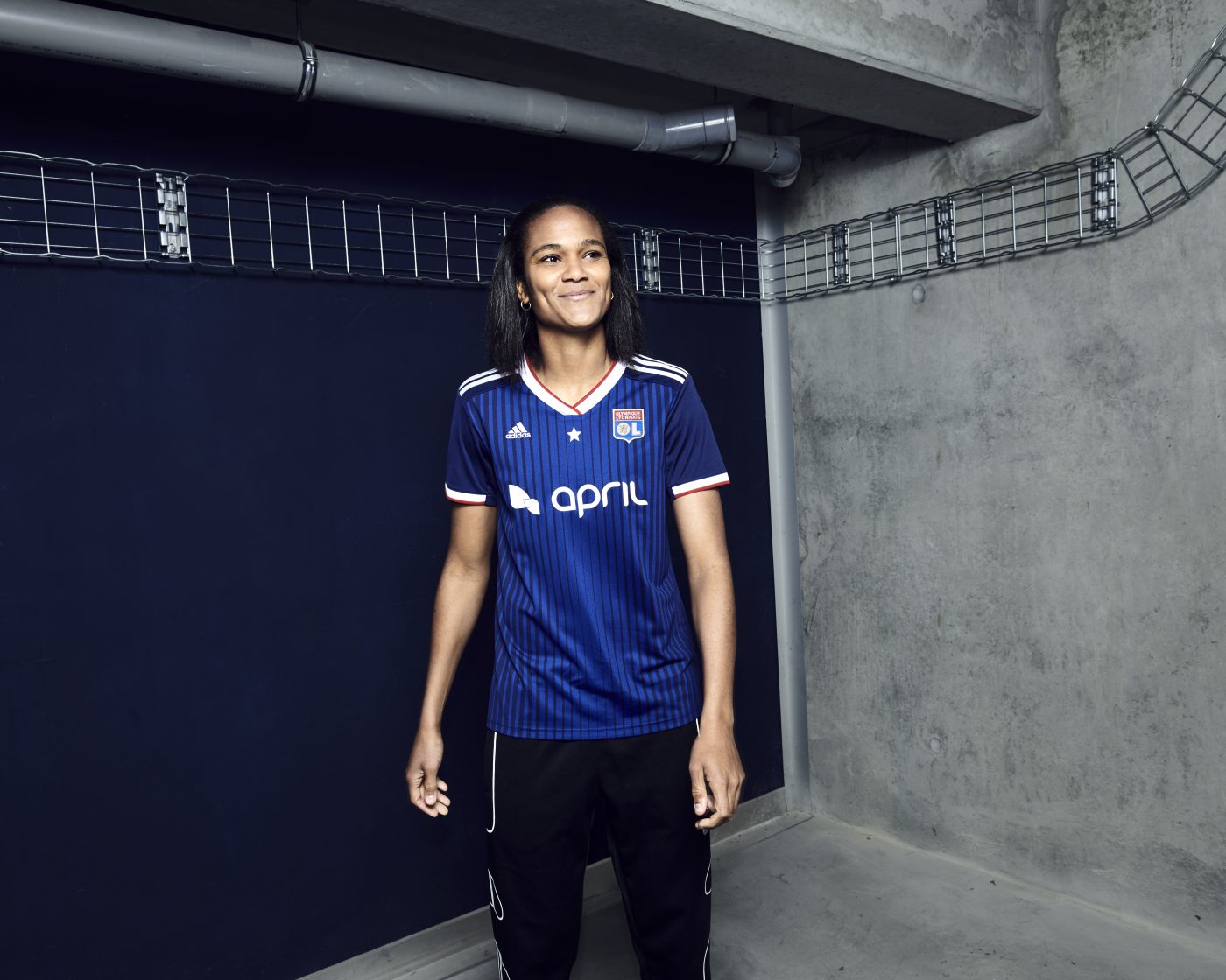 pub maillot adidas olympique lyonnais ol wendie renard production audiovisuelle